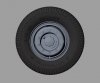 Panzer Art RE35-456 Hanomag SS100 road wheels (Continental) 1/35